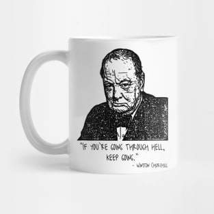 Winston Churchill Quote Mug